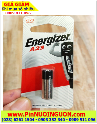 Pin chuông cửa Energizer A23 alkaline 12V, dùng thay pin chuông cửa chính hãng Energizer |Có sẳn hàng